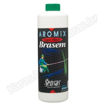Ароматизатор Sensas Aromix Brasem Black 0.5л (Белая рыба)